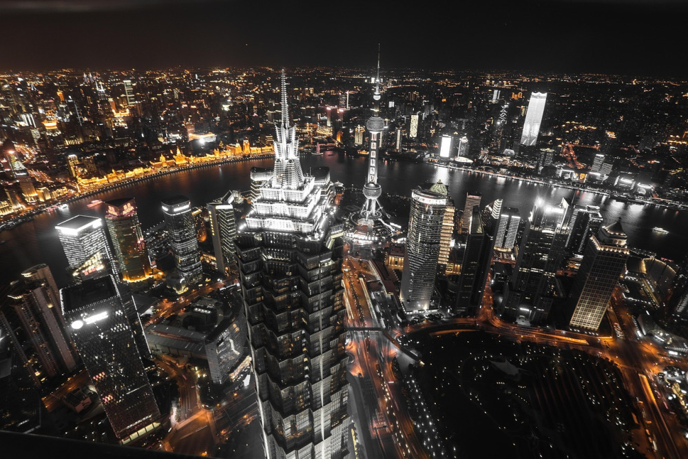 Nairobi city skyline business district